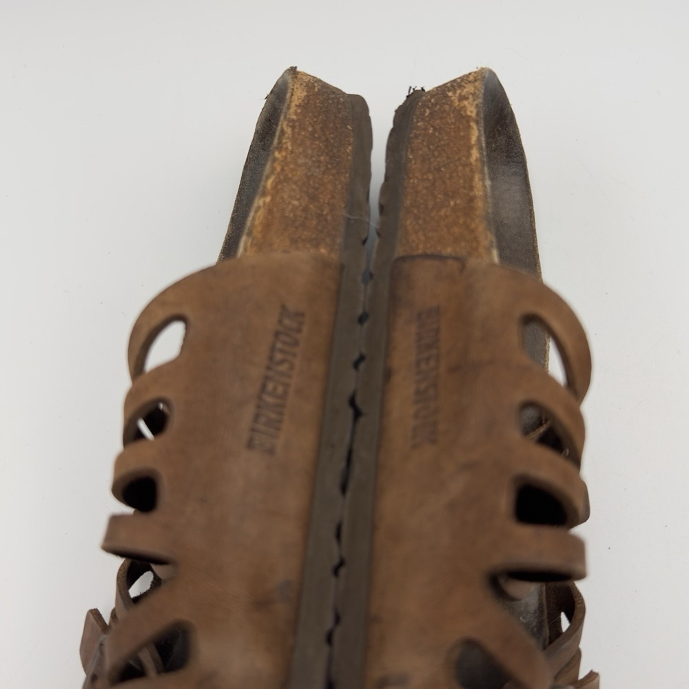 Birkenstock Granada 41 Sandal Brown Two Strap Women's 10‎ - Picture 4 of 10